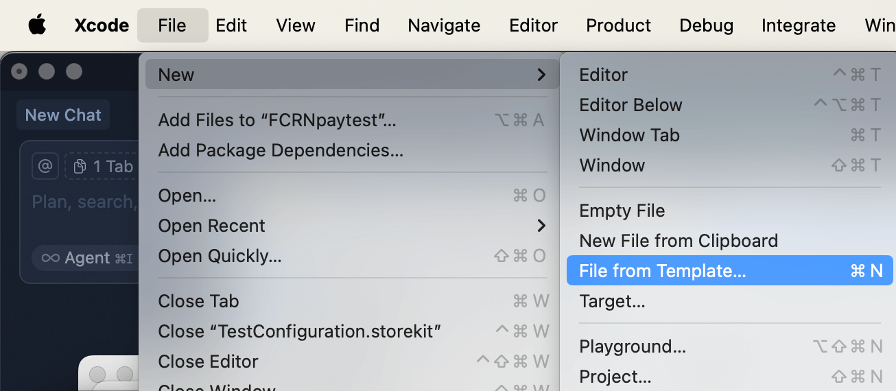 New StoreKit configuration